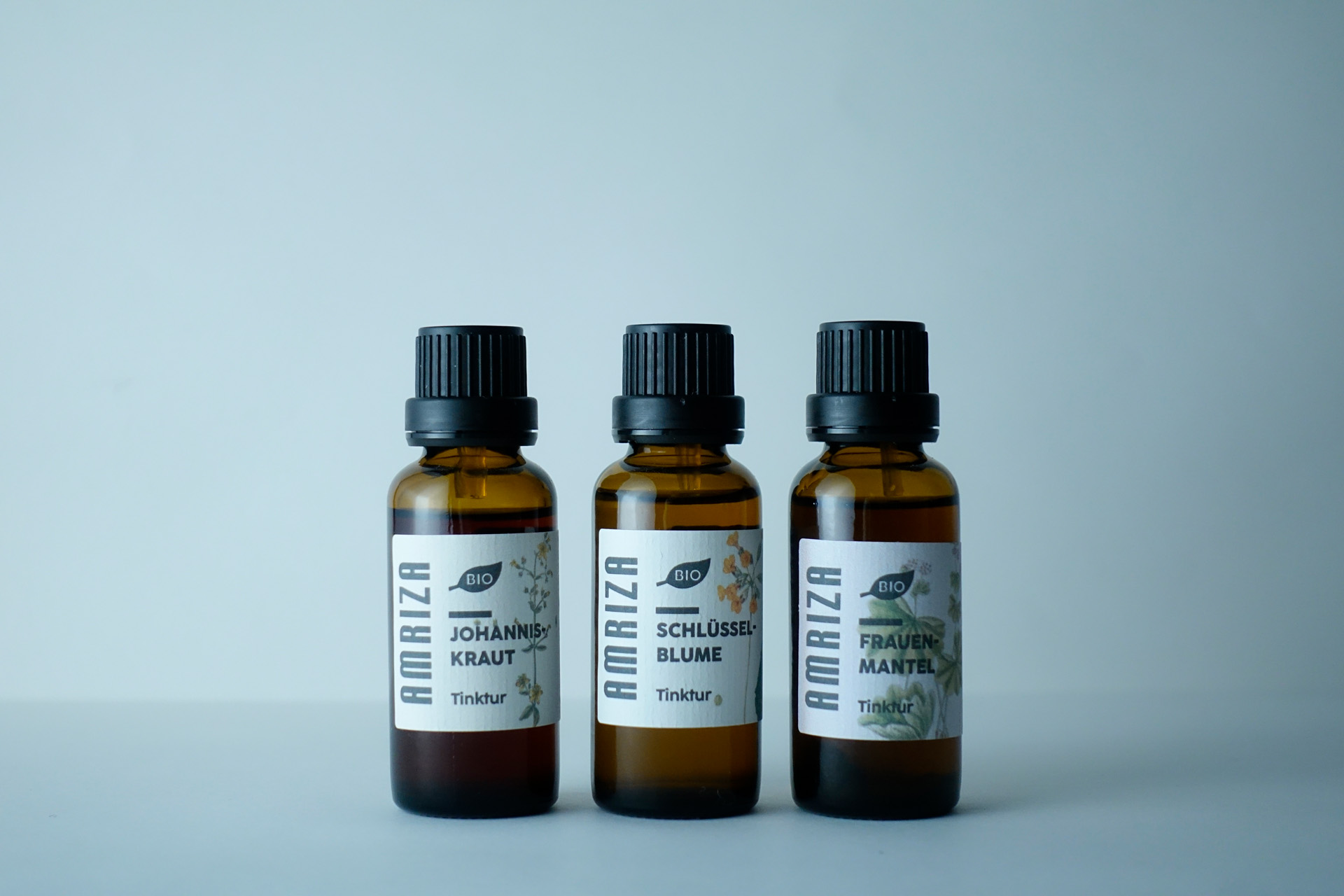 Tinkturen aus der Produktfoto-Kooperation mit Amriza